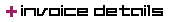Invoice Details